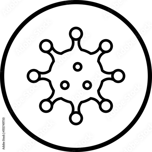Microbiology Icon Style