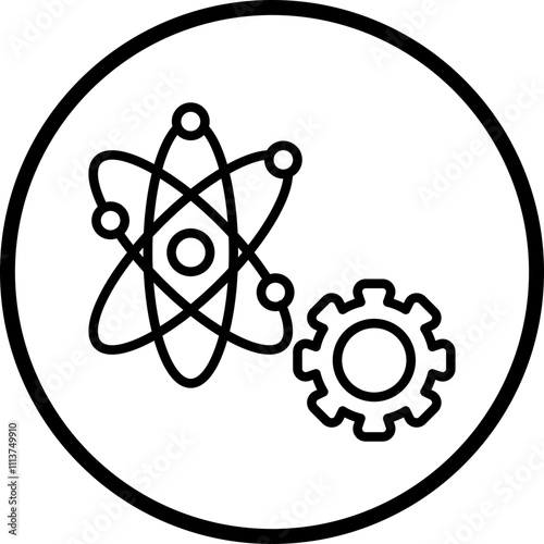 Science and Tech Icon Style