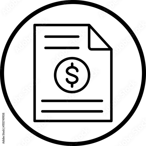 Business Permit Icon Style