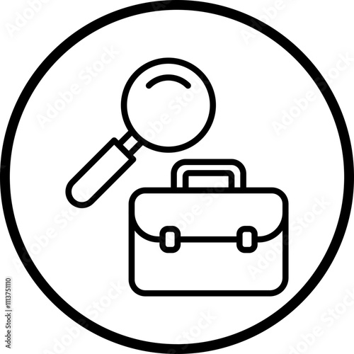 Job Searching Icon Style