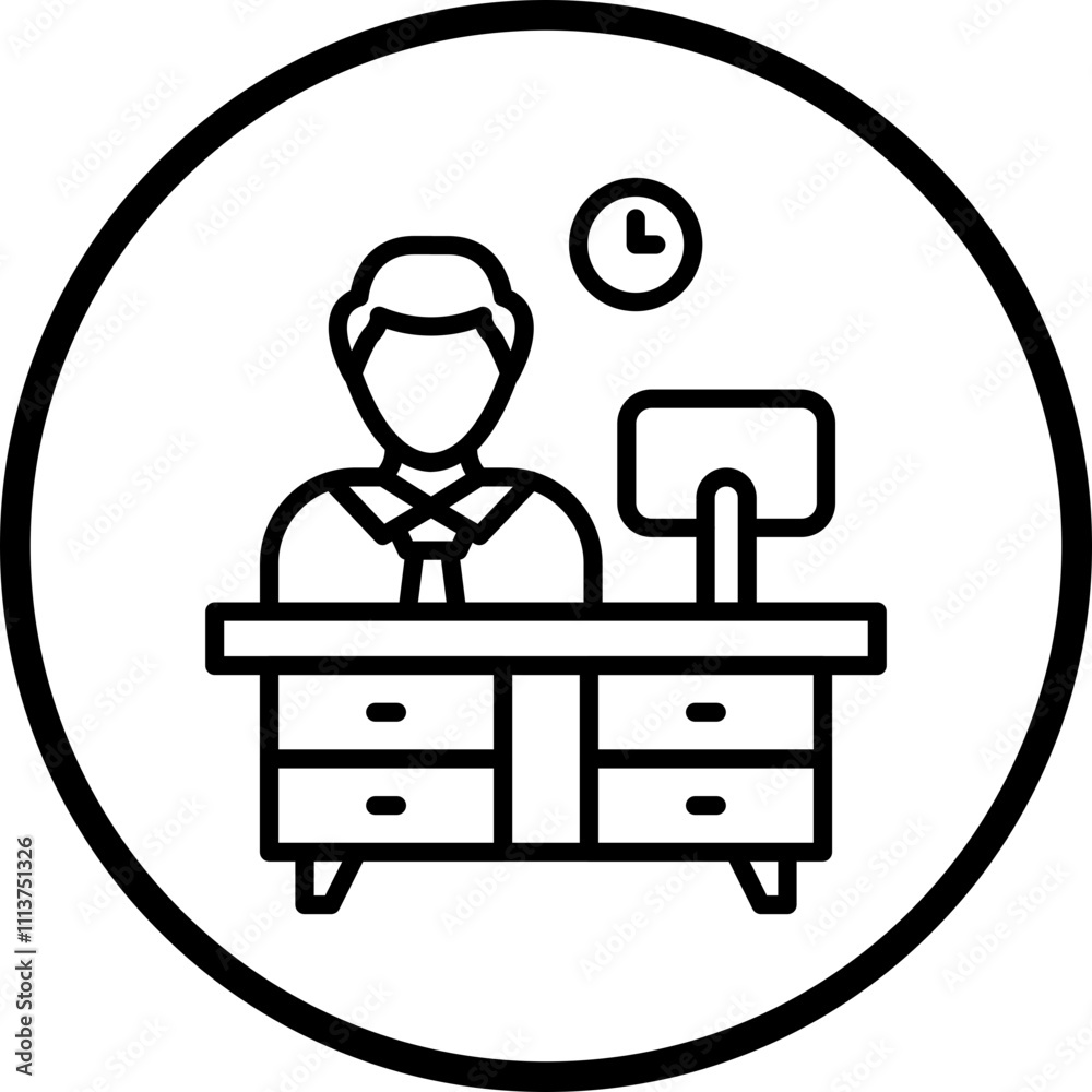 Office Life Icon Style