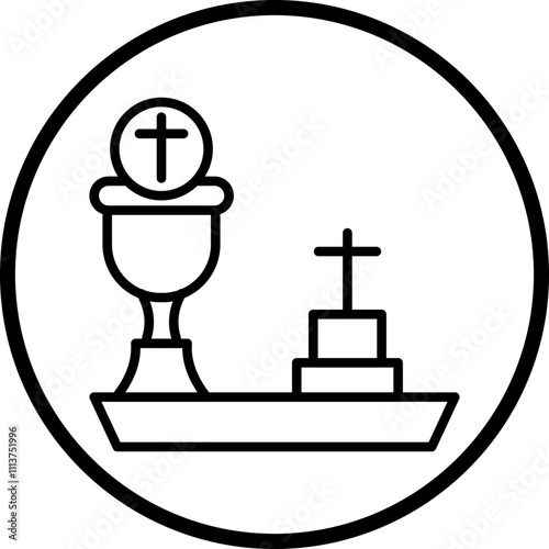 Eucharist Icon Style
