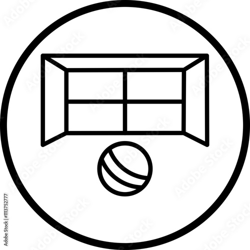 Goal Post Icon Style