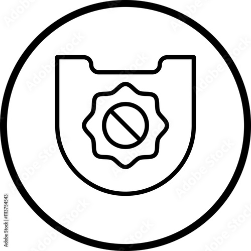 Ultra Violet Fabric Icon Style