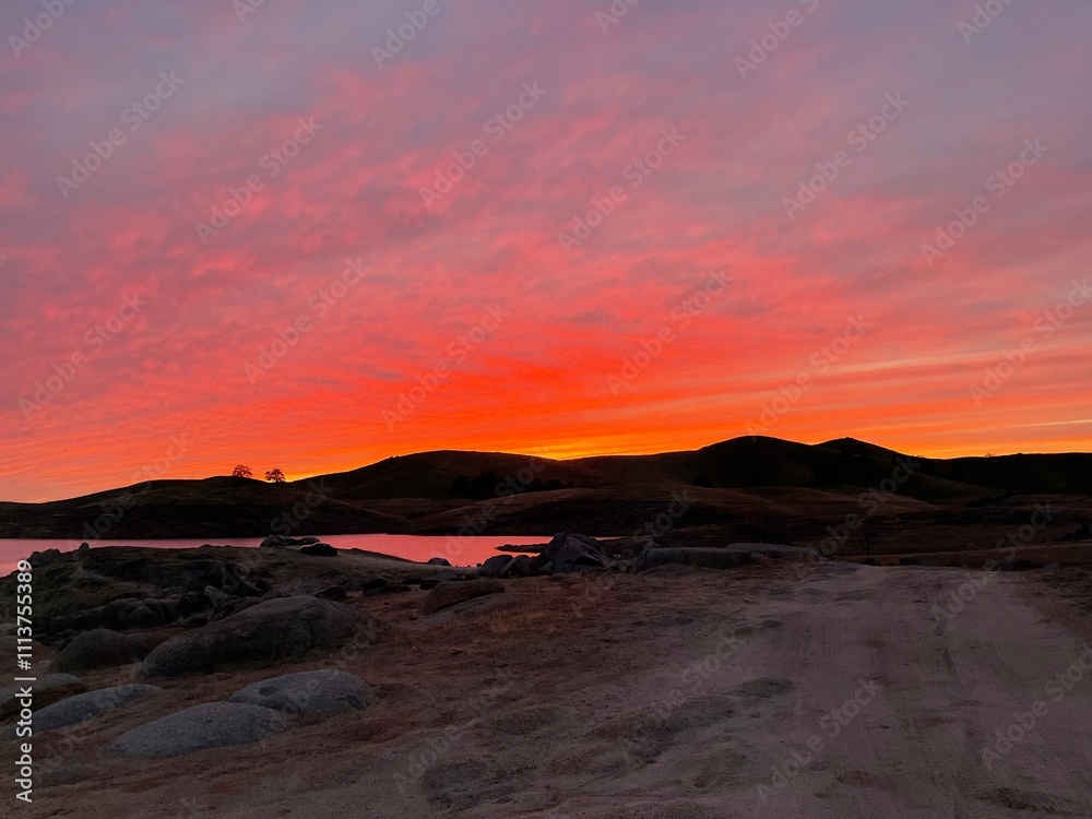 Fototapeta premium Lake Sunset 