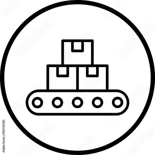 Conveyor Icon Style