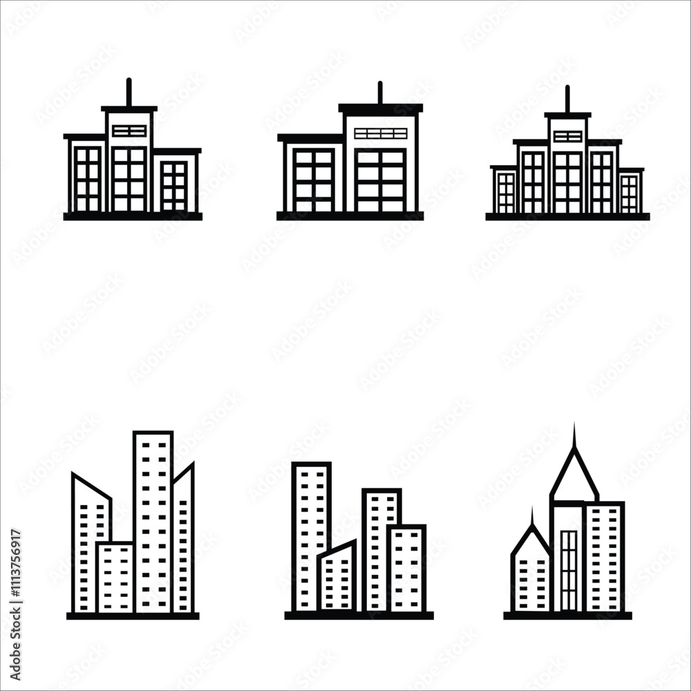 Buildings and Architecture set vector art
Buildings and Architecture set vector art