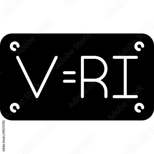 Ohm's Law (V=IR) Icon