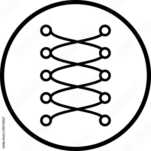 Shoes Laces Icon Style