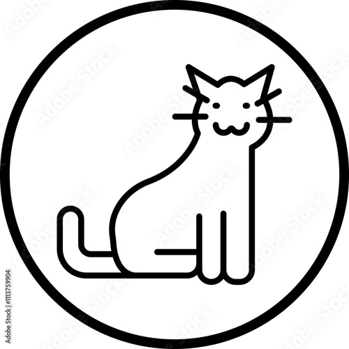 Cat Icon Style