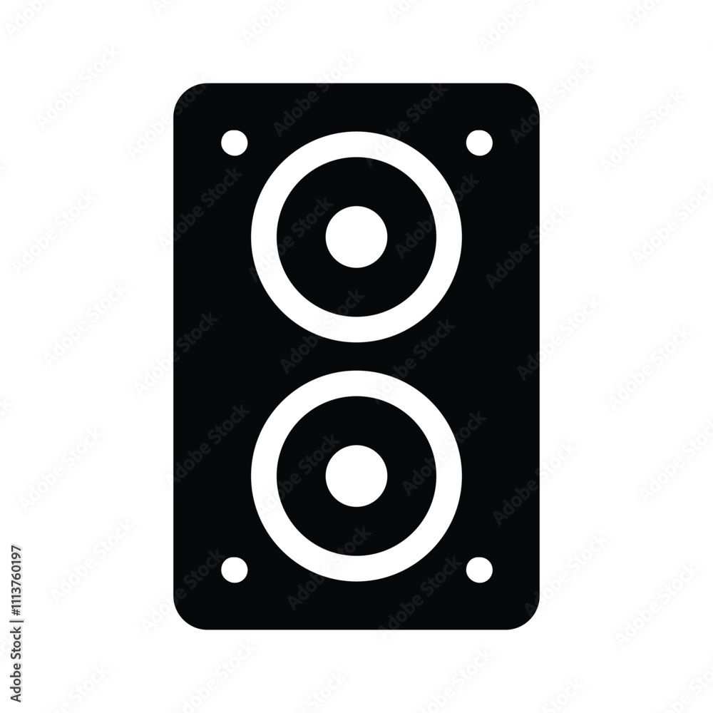 Get this perfectly designed icon of speaker in modern style Get this perfectly designed icon of speaker in modern style
