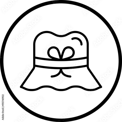 Women Hat Icon Style