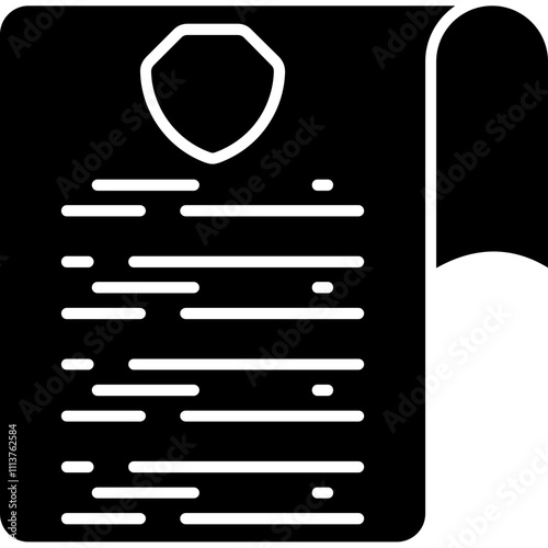 Insurance Certificate Icon