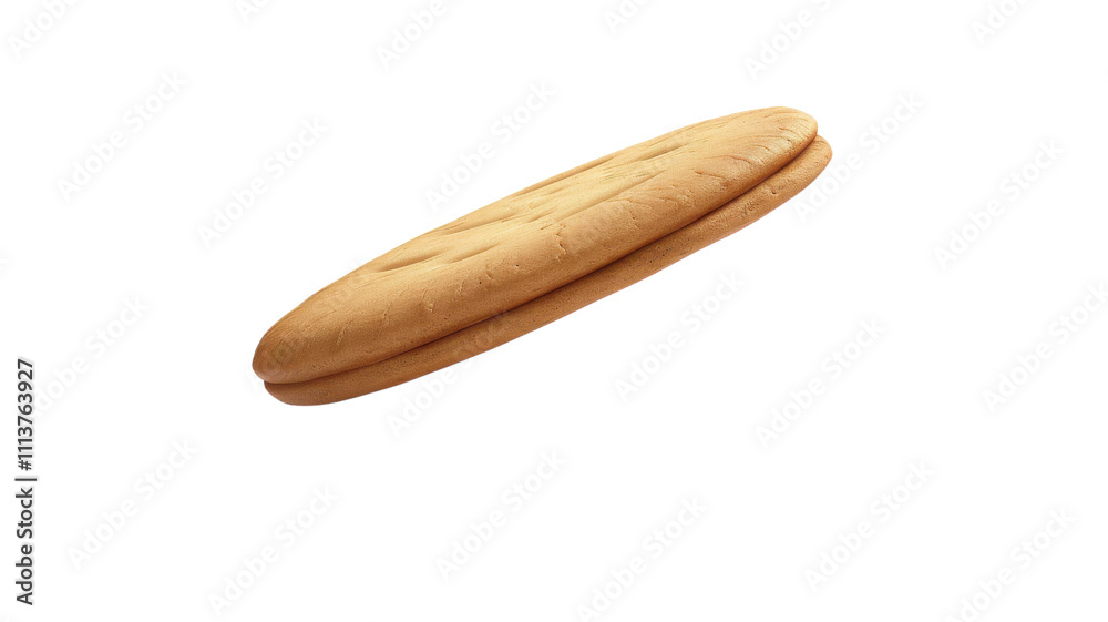 Delicious Flying Cookie Isolated on White Background Perfect for Food Advertising and Promotions Delicious Flying Cookie Isolated on White Background Perfect for Food Advertising and Promotions