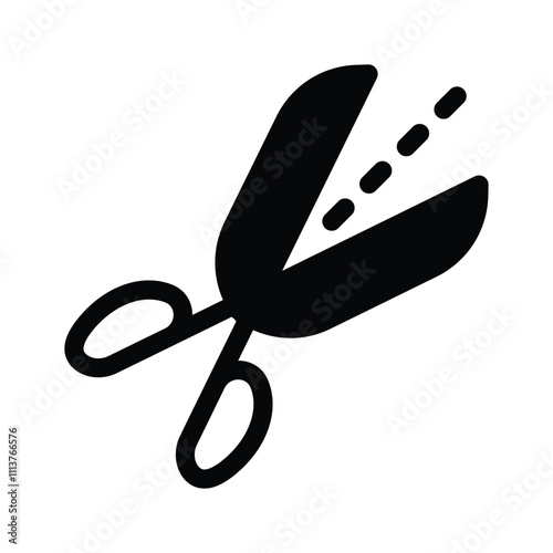 Scissors symbolizing cutting or editing tools