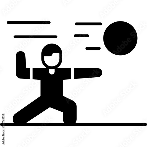 Morning Exercise Icon