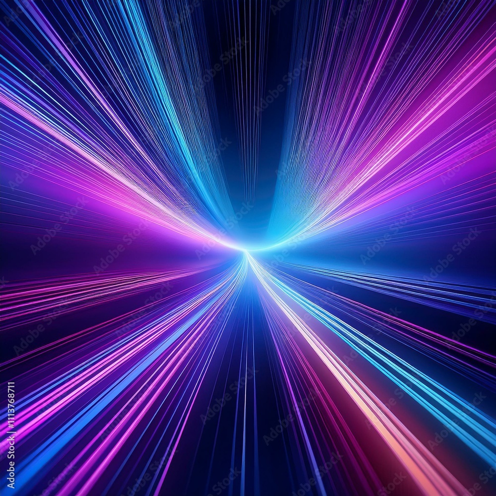 Obraz premium Gradient Speed: Abstract Energy in Motion