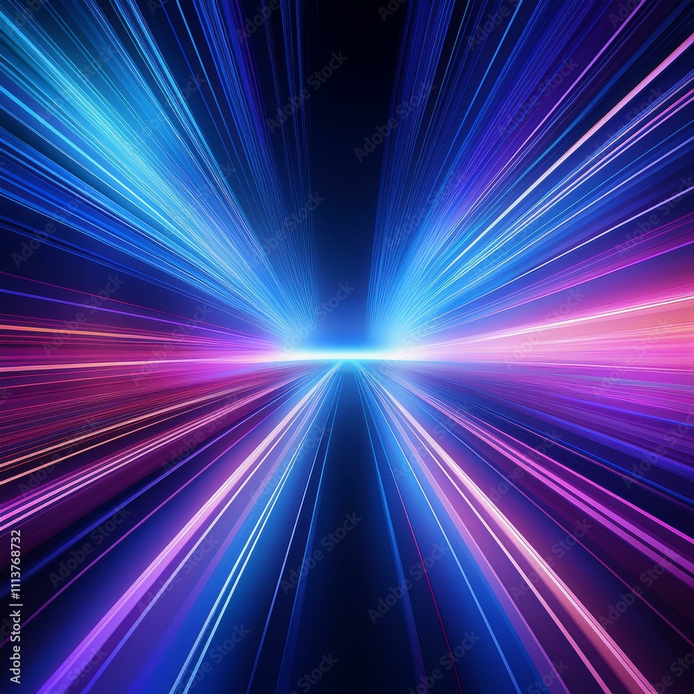 Techno Flow: Abstract Speed Lines in Gradient Elegance Techno Flow: Abstract Speed Lines in Gradient Elegance