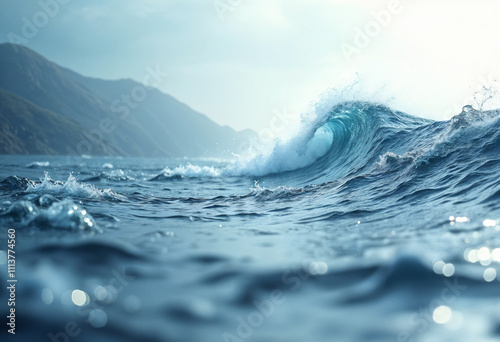 organic asian japanese line wave pattern