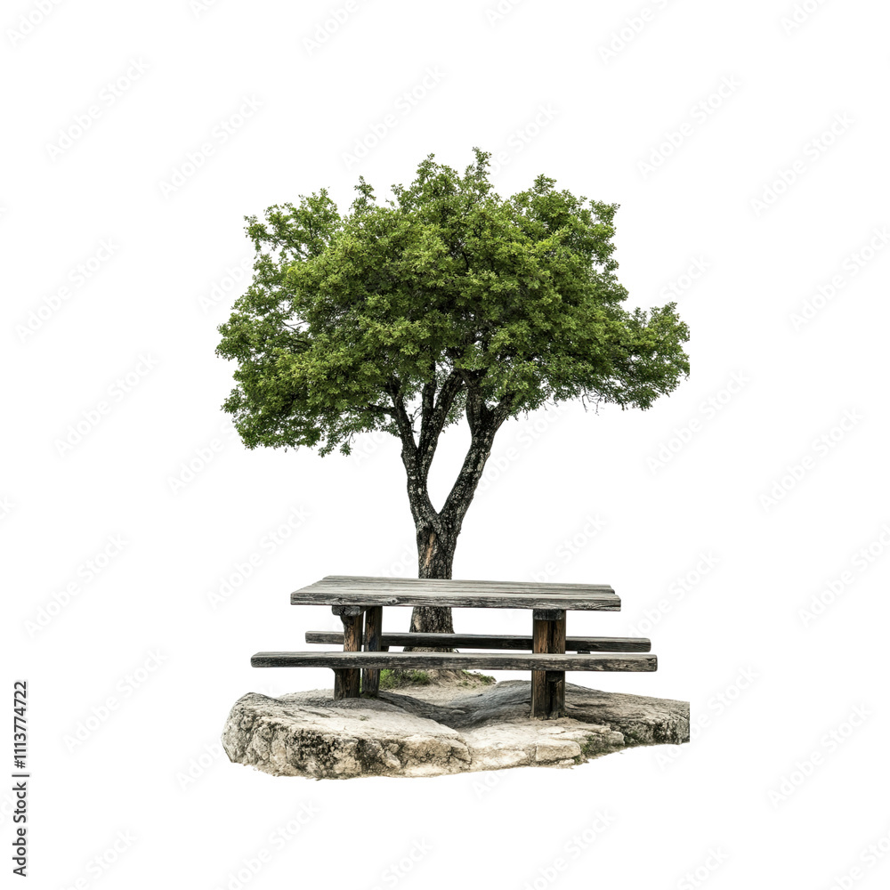 Fototapeta premium Tranquil Outdoor Picnic Spot