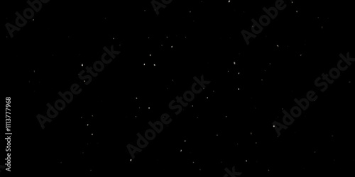 Abstract dots in the shape of is simply designed on this modern black background.