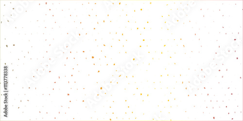 Abstract dots in the shape of is simply designed on this modern white background.