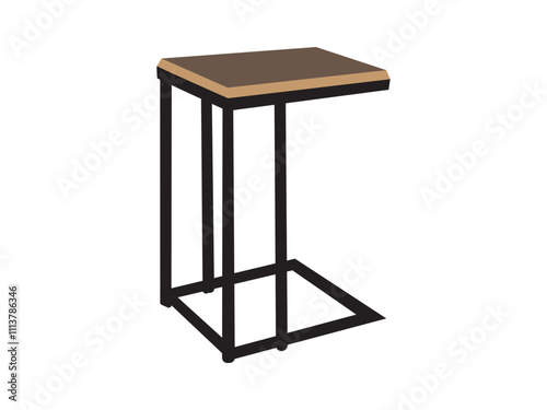 Table vector set collection graphic clipart design.Tables furniture of wood.Wooden table isolated illustration. illustration, vector on white background.Element for your design.Collection of table sil