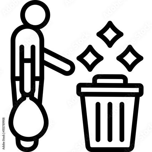 Clean Trash Icon