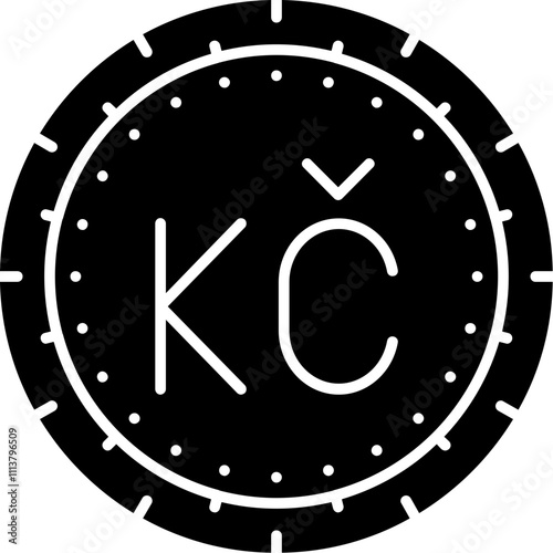 Czech Koruna Icon
