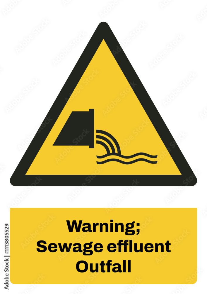 ISO warning safety signs sentence case text_warning ; sewage effluent outfall_portrait size a4/a3/a2/a1
ISO warning safety signs sentence case text_warning ; sewage effluent outfall_portrait size a4/a3/a2/a1