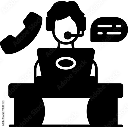 Tech Support Call Icon