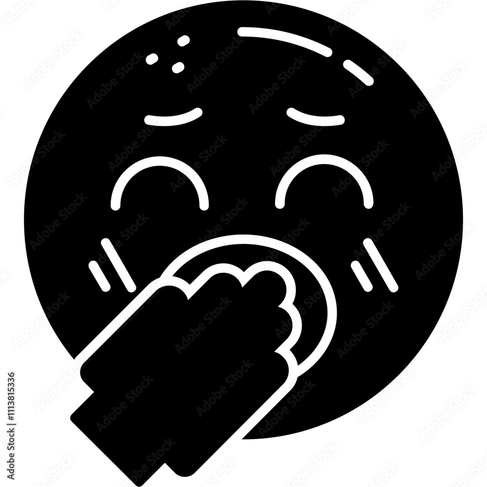 Yawning Face Icon Yawning Face Icon