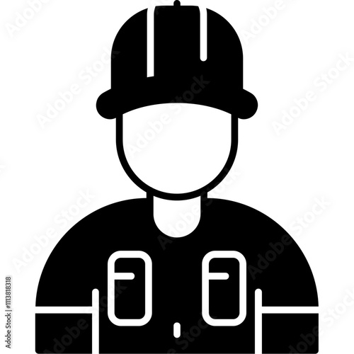 Delivery Person Icon