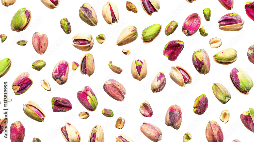 Fresh Pistachio Nut Isolated on a Clean White Background for Healthy Lifestyle Choices Fresh Pistachio Nut Isolated on a Clean White Background for Healthy Lifestyle Choices