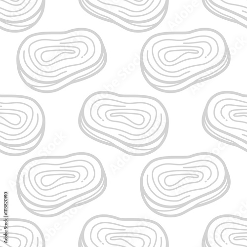 doodle steak pattern background. doodle meat pattern background. Beef Meat Seamless Pattern background. 