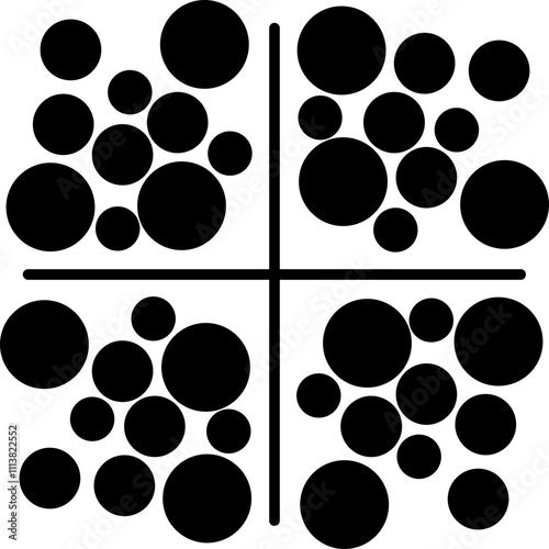Quadrant Diagram Icon