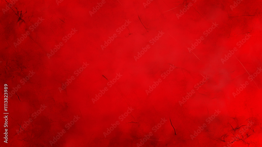 Fototapeta premium Elegant Crimson Grunge Background with Ample Copy Space - Perfect for Valentine's Day and Romantic Designs.