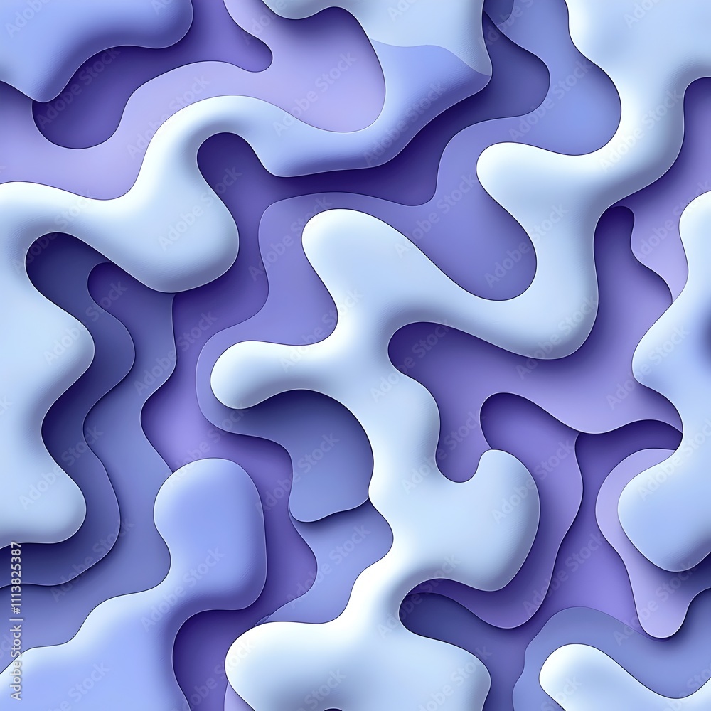 An abstract composition featuring fluid shapes in soft white and lavender hues, creating a serene and modern atmosphere, perfect for backgrounds or artistic projects. An abstract composition featuring fluid shapes in soft white and lavender hues, creating a serene and modern atmosphere, perfect for backgrounds or artistic projects.