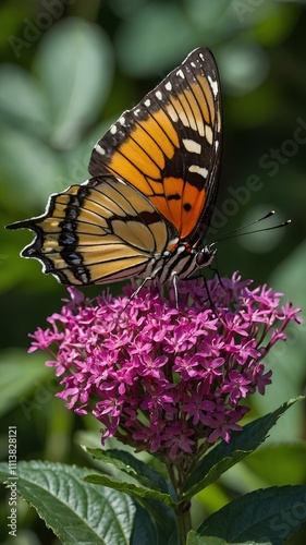 butterfly on flower