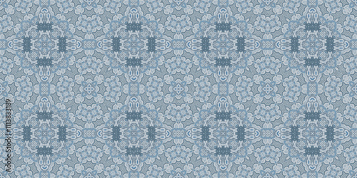 Wallpaper Mural seamless abstract banner pattern. texture symmetrical woven. background creative Torontodigital.ca
