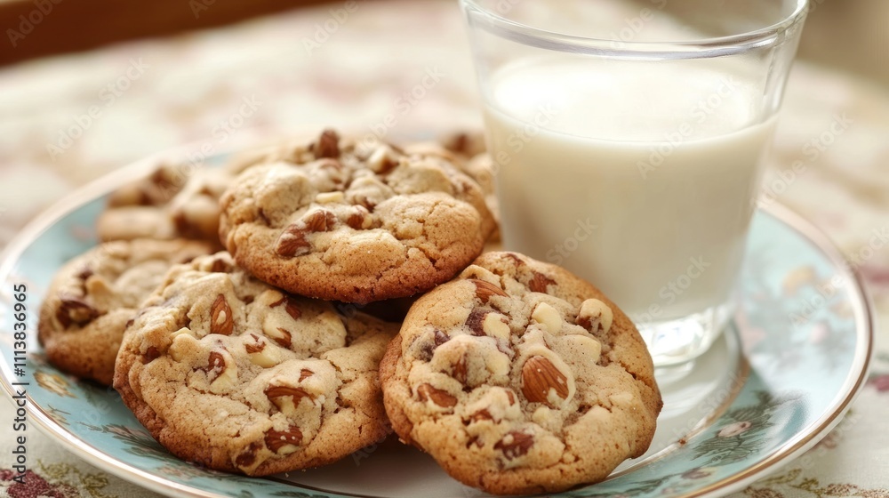 Almond Cookies and Milk: A Delightful Treat Almond Cookies and Milk: A Delightful Treat