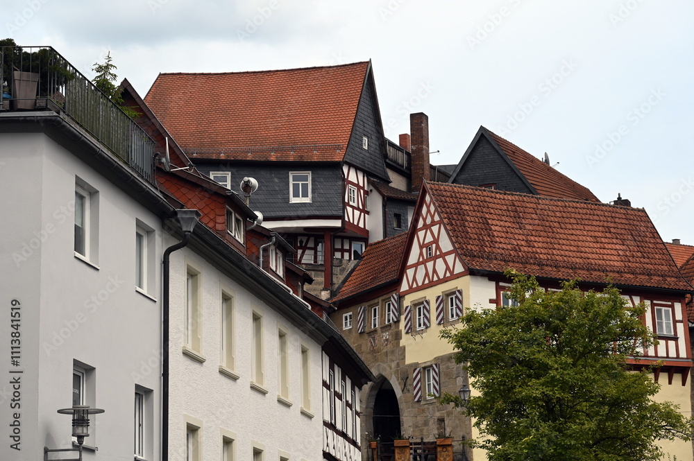 Naklejka premium Haeuser in Kronach