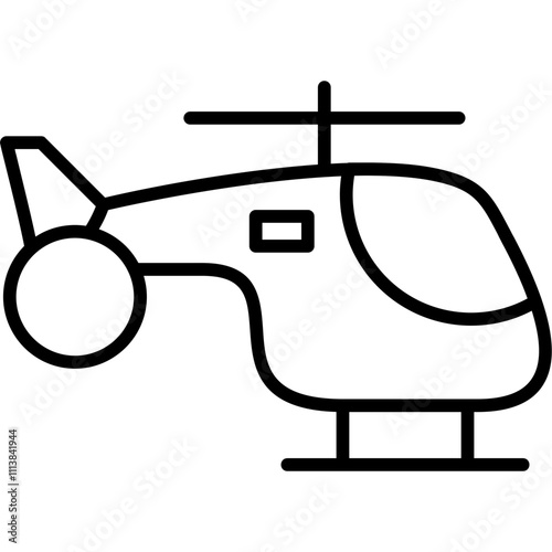 Helicopter Icon
