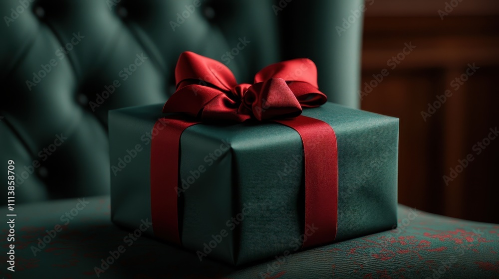 This elegant gift box with a striking red ribbon sits perfectly, adding a touch of elegance and charm, ready to delight in any special occasion. This elegant gift box with a striking red ribbon sits perfectly, adding a touch of elegance and charm, ready to delight in any special occasion.