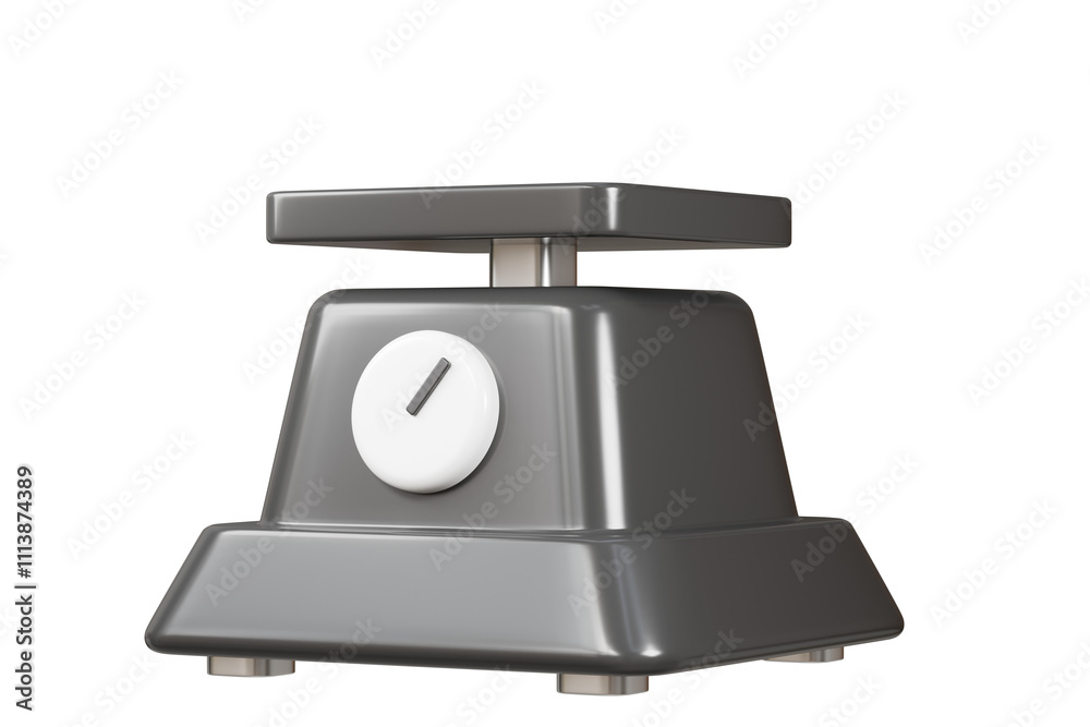 3d Kitchen scale machine device icon. Buy, Sell and Load products measure concept. Minimal Electronic Kitchen scale machine for weight measurement icon isolated on transparent background. 3d render. 3d Kitchen scale machine device icon. Buy, Sell and Load products measure concept. Minimal Electronic Kitchen scale machine for weight measurement icon isolated on transparent background. 3d render.