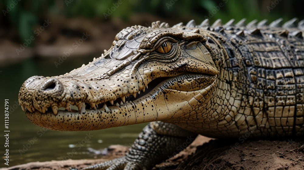 Crocodile in Water