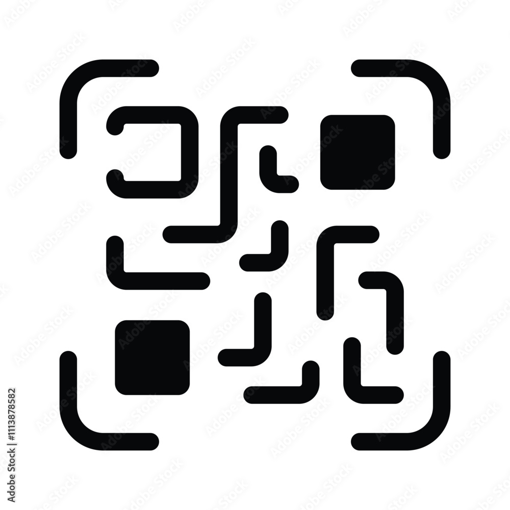 A QR code for scanning and linking to content A QR code for scanning and linking to content
