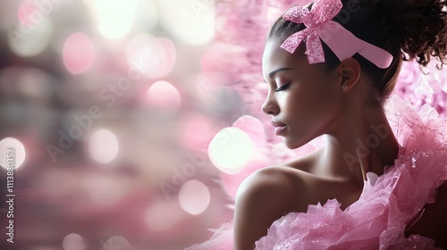 The awareness of people and the fight against breast cancer. Stusio Photo photo