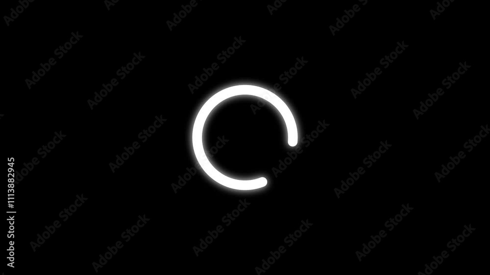 Loading circle icon 4K animation . 4k animation of a design minimal preloader with white circles fading in and out. Loading circle icon 4K animation . 4k animation of a design minimal preloader with white circles fading in and out.