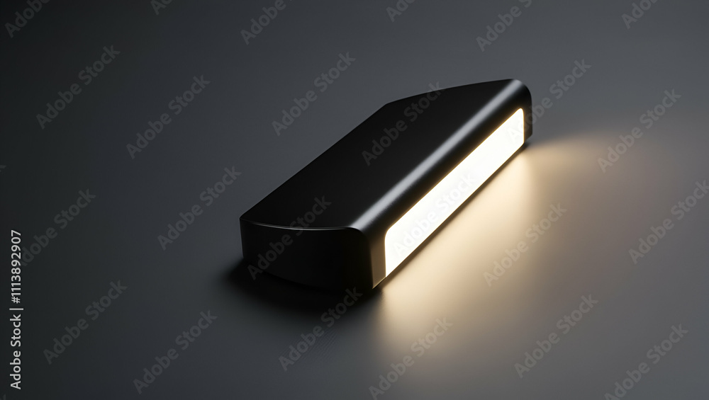 black LED ai generative black LED ai generative